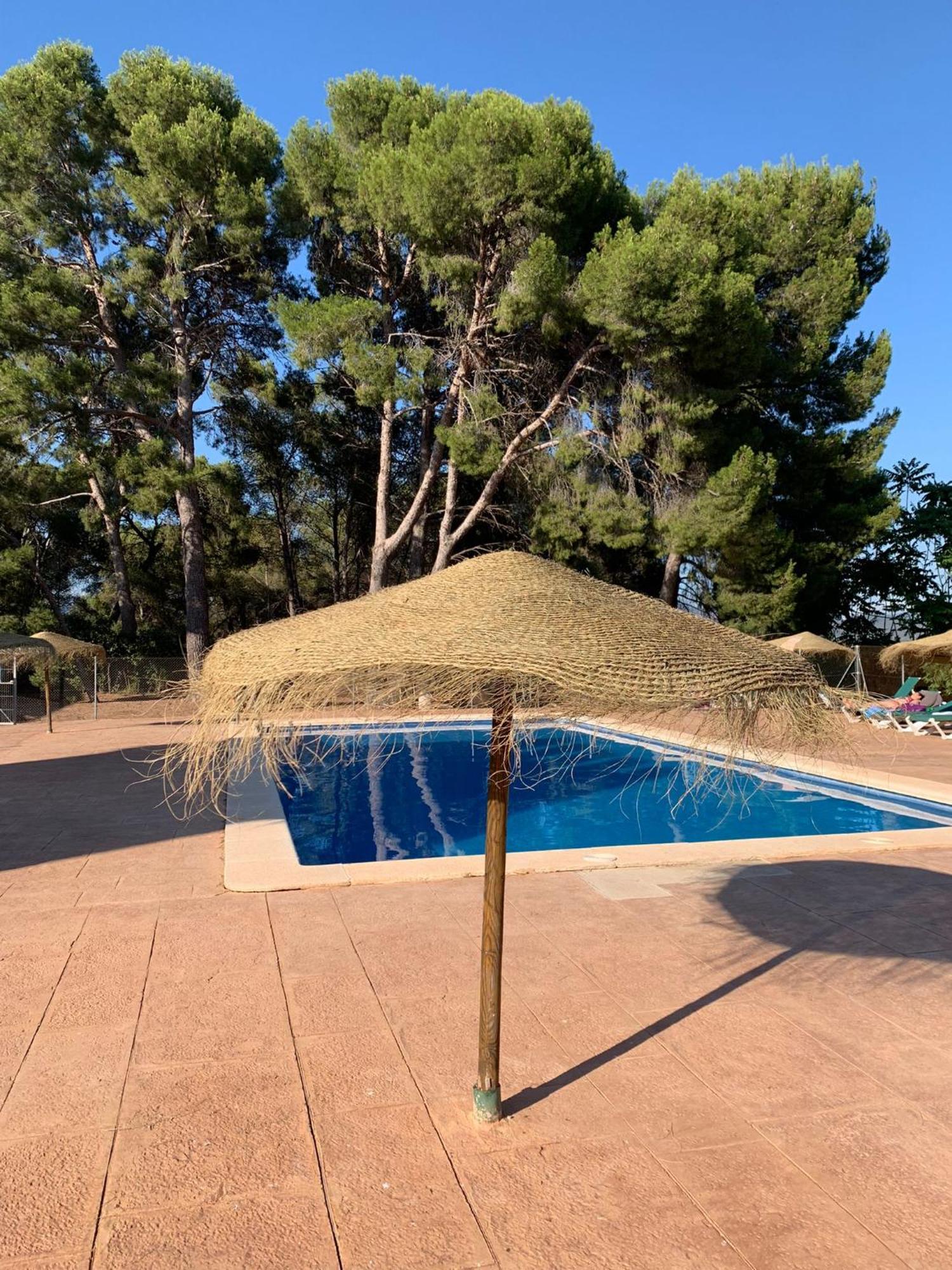Castillo Con Piscina En Plena Sierra Calderona Segorbe Exterior foto